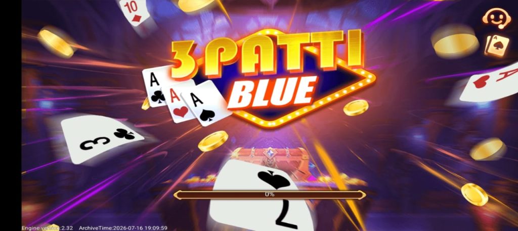 3 Patti blue 